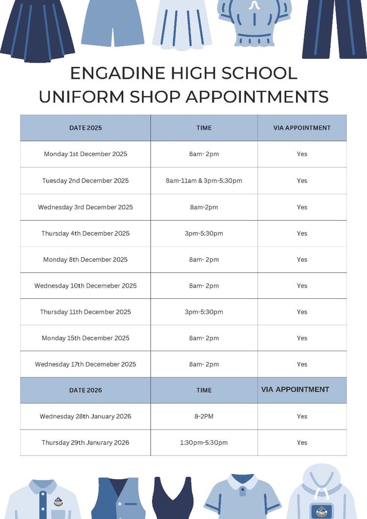 appointment times
